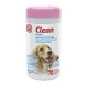 DOGIT CLEAN EAR WIPES | TOALHETES HÚMIDOS P/OUVIDOS - 70UN
