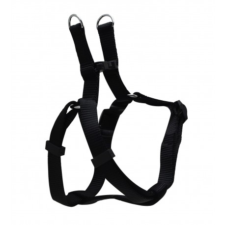 PEITORAL DUPLO AJUST PRETO, 40-59CM X 52-70CM X 19MM