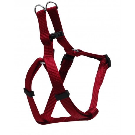 PEITORAL AJUST.VERMELHO, XS, 28/35,5CM X 15,9MM