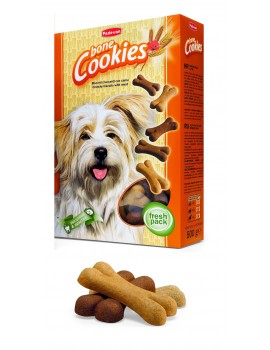 COOKIES BONE | BISCOITOS CROCANTES DE CARNE EM FORMA DE OSSO P/CÃES - 400GR