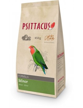 MINOR PSITTACUS | ALIMENTO FÓRMULA MANUTENÇÃO MINOR - 450GR