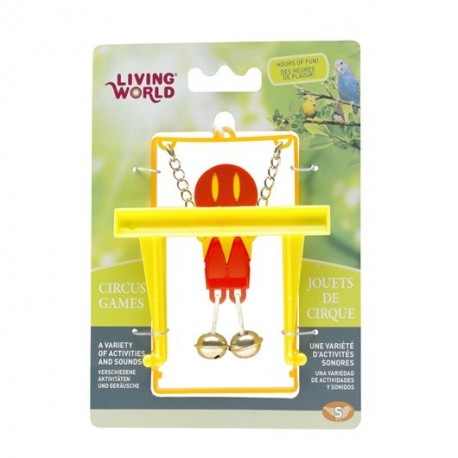 BRINQ. BARRA MACACO LW CIRCUS VERM.