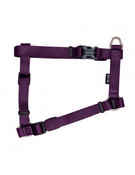 PEITORAL NYL. LISO  PURPURA L, 53-75CMx20MM