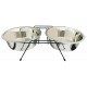Comedouro em inox duplo standard 2X0.25L