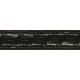 COLEIRA MILANO, XL, PRT, 61CM x 25MM