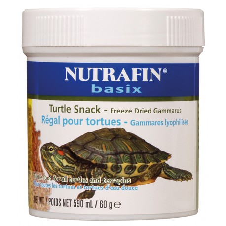 NUTRAFIN BASIX TARTARUGAS | SNACK GAMMARUS LIOFILIZADOS - 60GR