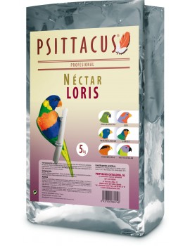 LORY NECTAR SPECIFIC PSITTACUS | ALIMENTO NECTAR P/LORIS - 5KG