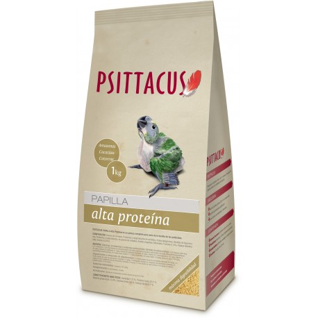 HIGH PROTEIN HAND FEEDING PSITTACUS | PAPA ALTA PROTEÍNA - 1KG