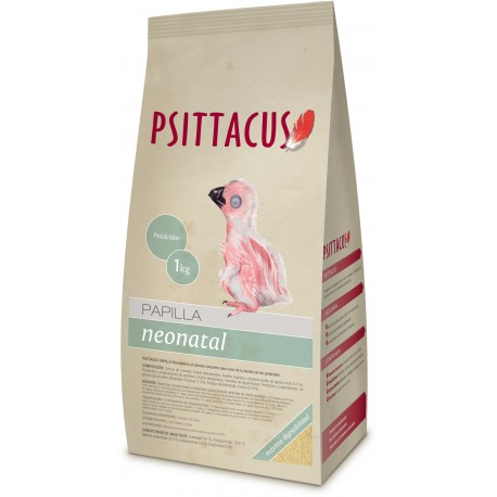 NEONATAL HAND FEEDING PSITTACUS | PAPA NEONATAL P/PSITÁCIDOS GRANÍVOROS - 1KG