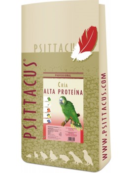 HIGH PROTEIN BREEDING PSITTACUS | ALIMENTO CRIA ALTA PROTEÍNA - 12KG