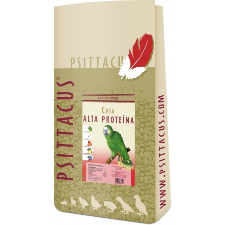 HIGH PROTEIN BREEDING PSITTACUS | ALIMENTO CRIA ALTA PROTEÍNA - 12KG