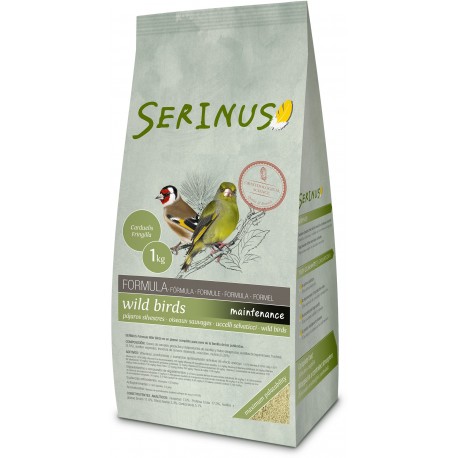 WILD BIRDS MAINTENANCE SERINUS | ALIMENTO FÓRMULA MANUTENÇÃO P/PÁSSAROS SILVESTRES - 1KG