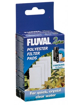 MASSA FILT. MISTA P/FLUVAL 2 "PLUS" 4 UNID.