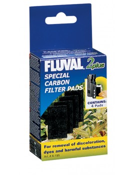 CARVAO P/FLUVAL 2 "PLUS" 4 UNID.