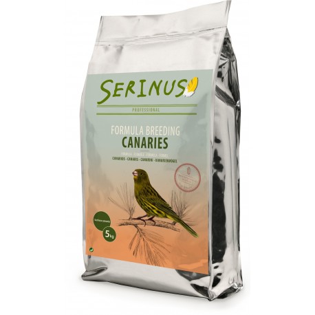 CANARIES BREEDING FORMULA SERINUS | ALIMENTO FÓRMULA REPRODUTORES P/CANÁRIOS - 5KG