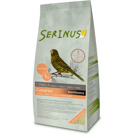 CANARIES MAINTENANCE SERINUS | ALIMENTO FÓRMULA MANUTENÇÃO P/CANÁRIOS - 1KG