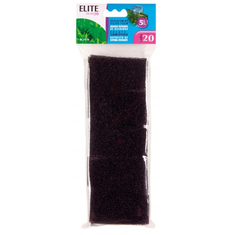 ESPONJA P/ ELITE HUSH 20 (5 UNID)