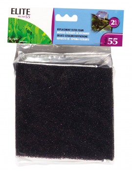 ESPONJAS DE SUBSTITUIÇÃO HUSH 55 ELITE | CARGAS FILTRANTES PARA FILTROS HUSH - 2UN
