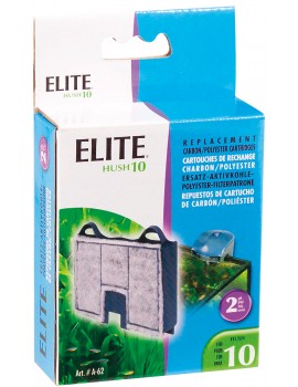 CARVAO P/ ELITE HUSH 10 (2 UNID)
