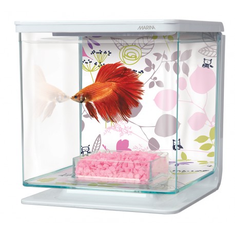 AQUARIO KIT P/BETTAS 2 Lt. "FLORAL"