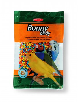 BONNY BIRDY | ALIMENTO COMPLEMENTAR EM GRÃOS P/PÁSSAROS GRANÍVOROS - 100GR